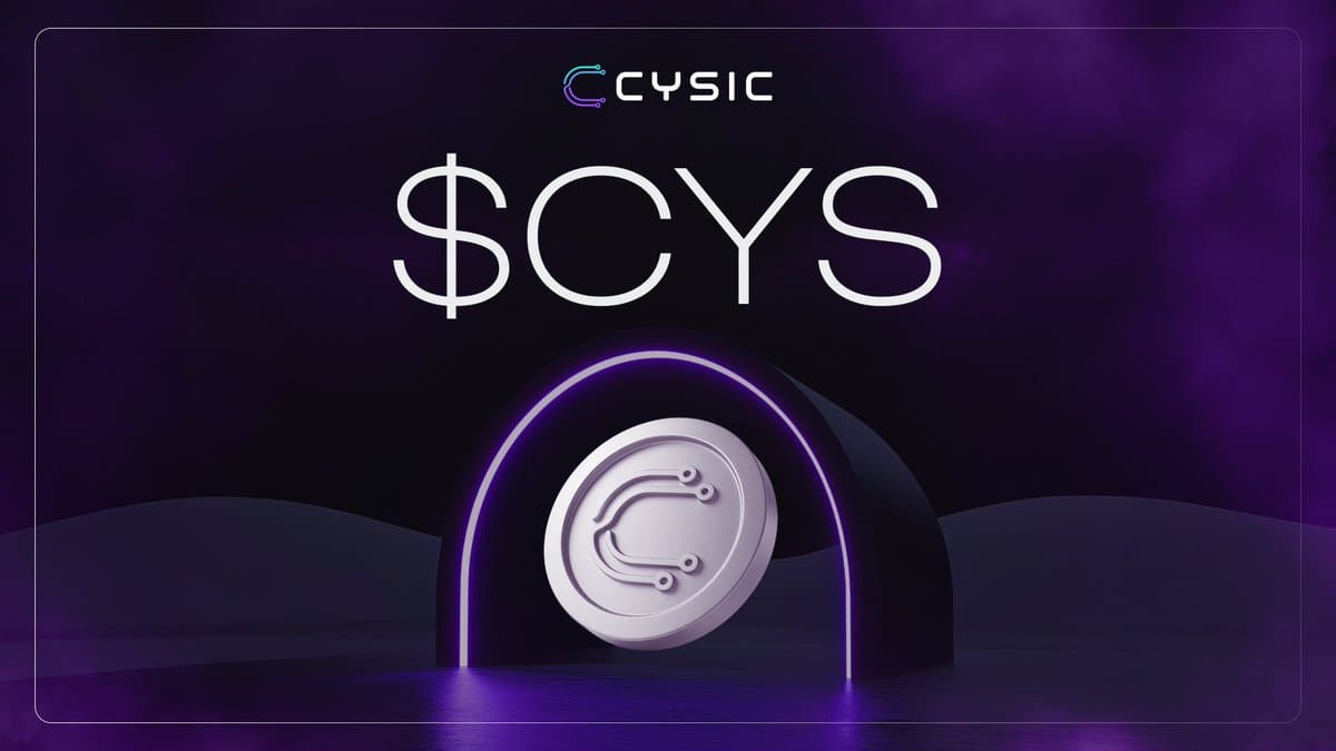CYS Drops 24% as Early Holder Dumps $100K to Gate.io