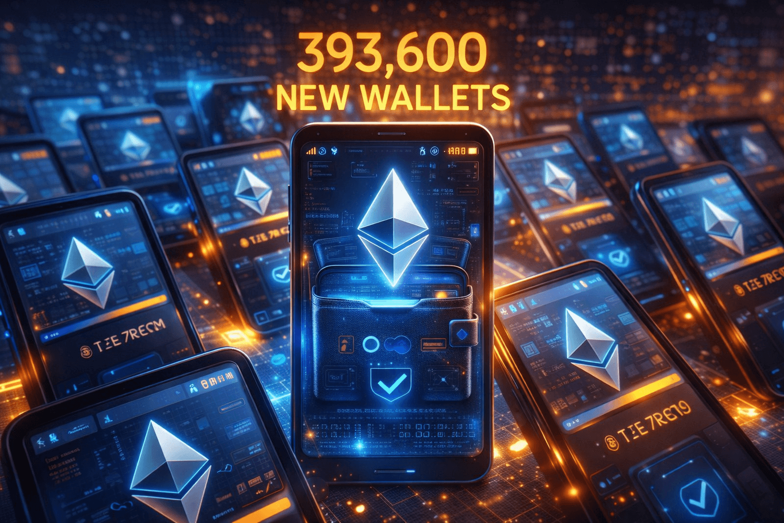 Ethereum Cetak Rekor Wallet Baru: 393.600 dalam Satu Hari — Apa Sebenarnya yang Terjadi di Jaringan?