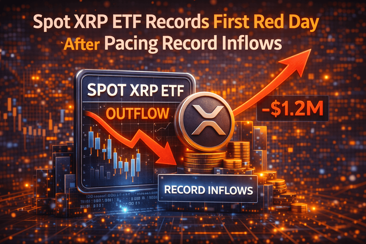 Spot XRP ETF Catat Hari Merah Pertama Setelah Rekor Inflow, Apakah Momentum Mulai Melemah?