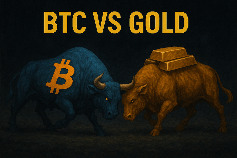 $BTC vs $GOLD → Bull Run Yang Lebih Lama?